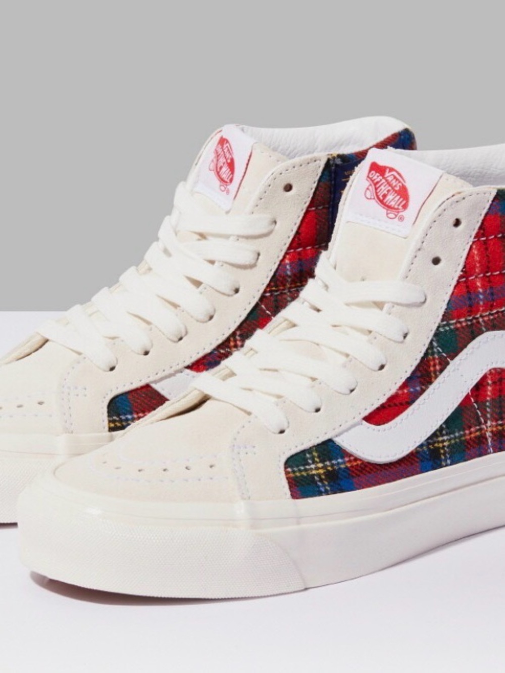 VANS Anaheim Pendleton Royal Stewart Tartan SK8-Hi 38